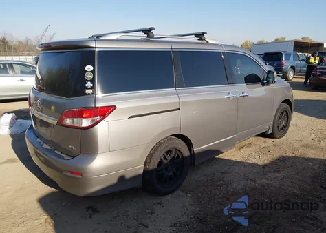 2011 Nissan Quest Sl from USA, damaged, VIN JN8AE2KP0B9003396
